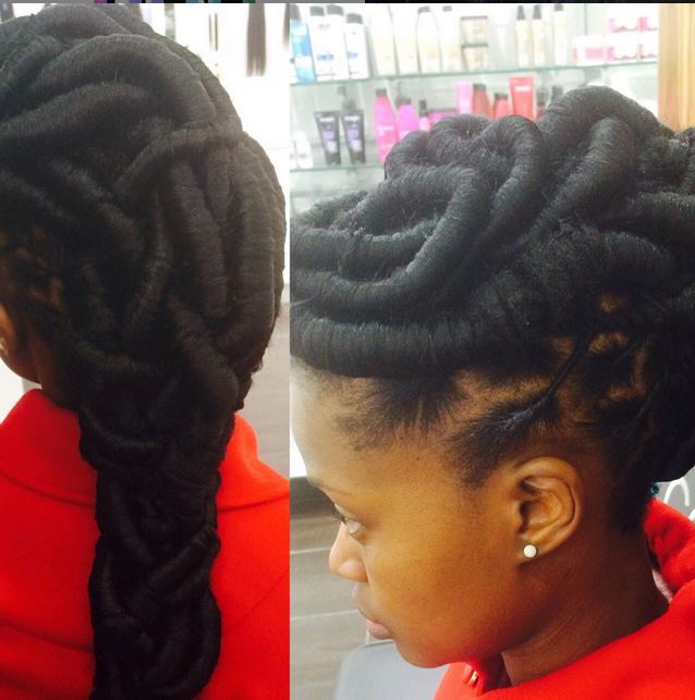 Zenande Mfenyana's Hair – 5 Times She Nailed It
