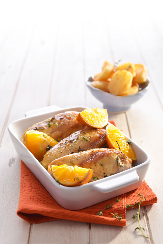 Roast Chicken Breast with Thyme recipe