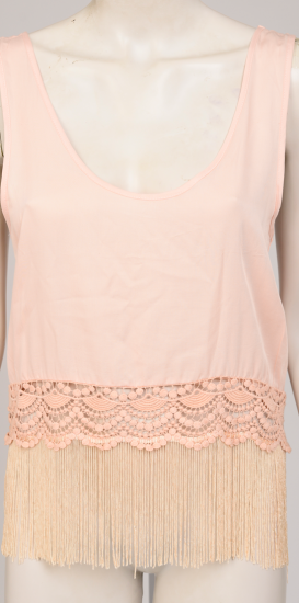 Pink-vest-with-crochet-detail-and-tassels,