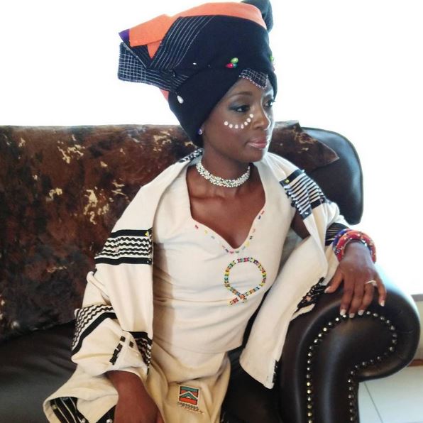 All the action from Hlubi Mboya’s wedding