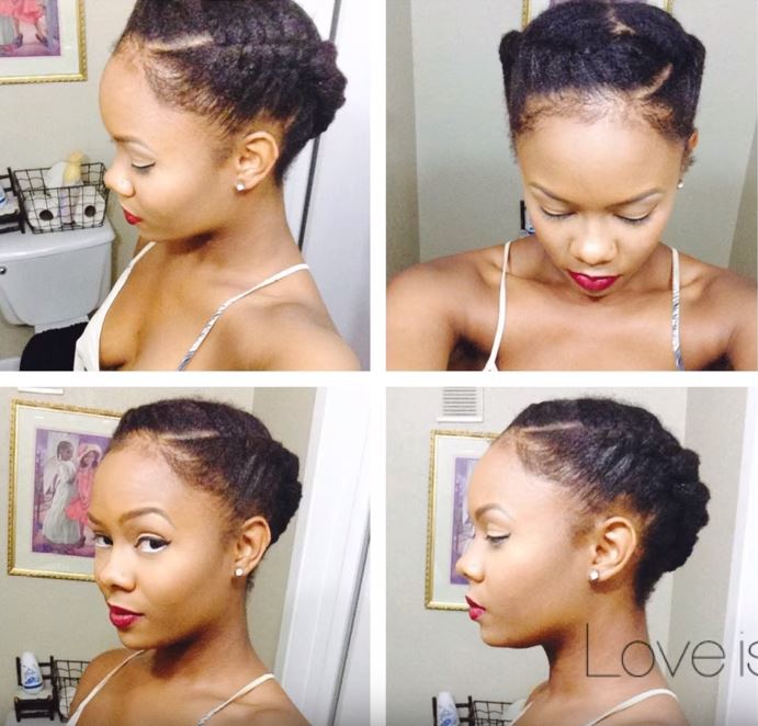 How to pull off 3 quick and easy hairstyles on your afro ...