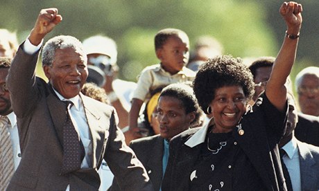Nelson and Winnie Mandela