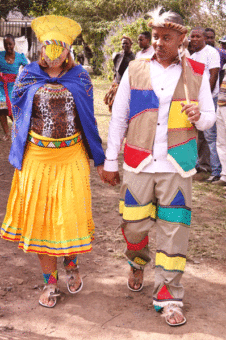Miranda Ntshangase's traditional wedding