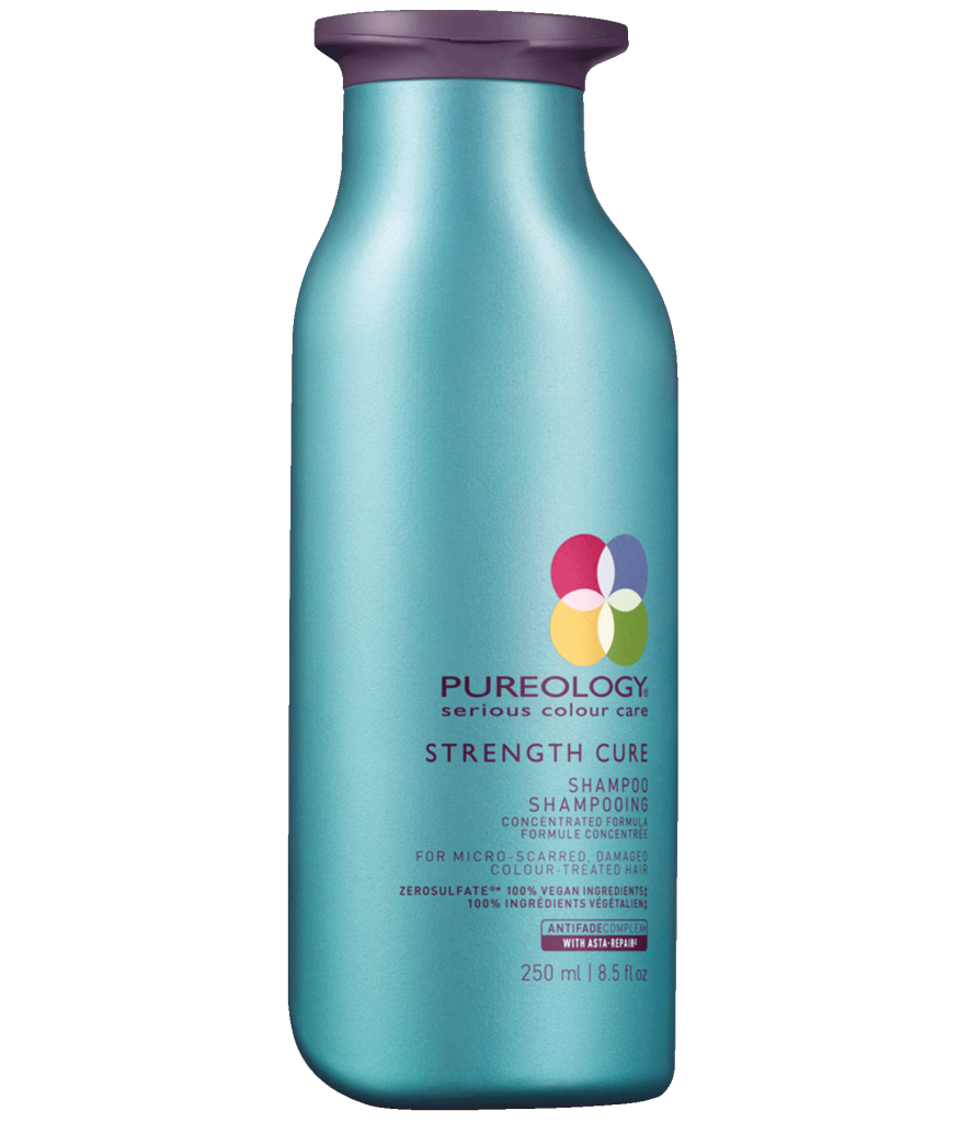 Pureology Strength Cure Shampoo, R290 This salon brand has been a professional favourite for some time – and it’s easy to see why. Your hair will be stronger and smoother, damage will be a thing of the past, and the lack of sulphates mean you don’t have to worry about any irritation. Tamlyn Cumings - All4Women