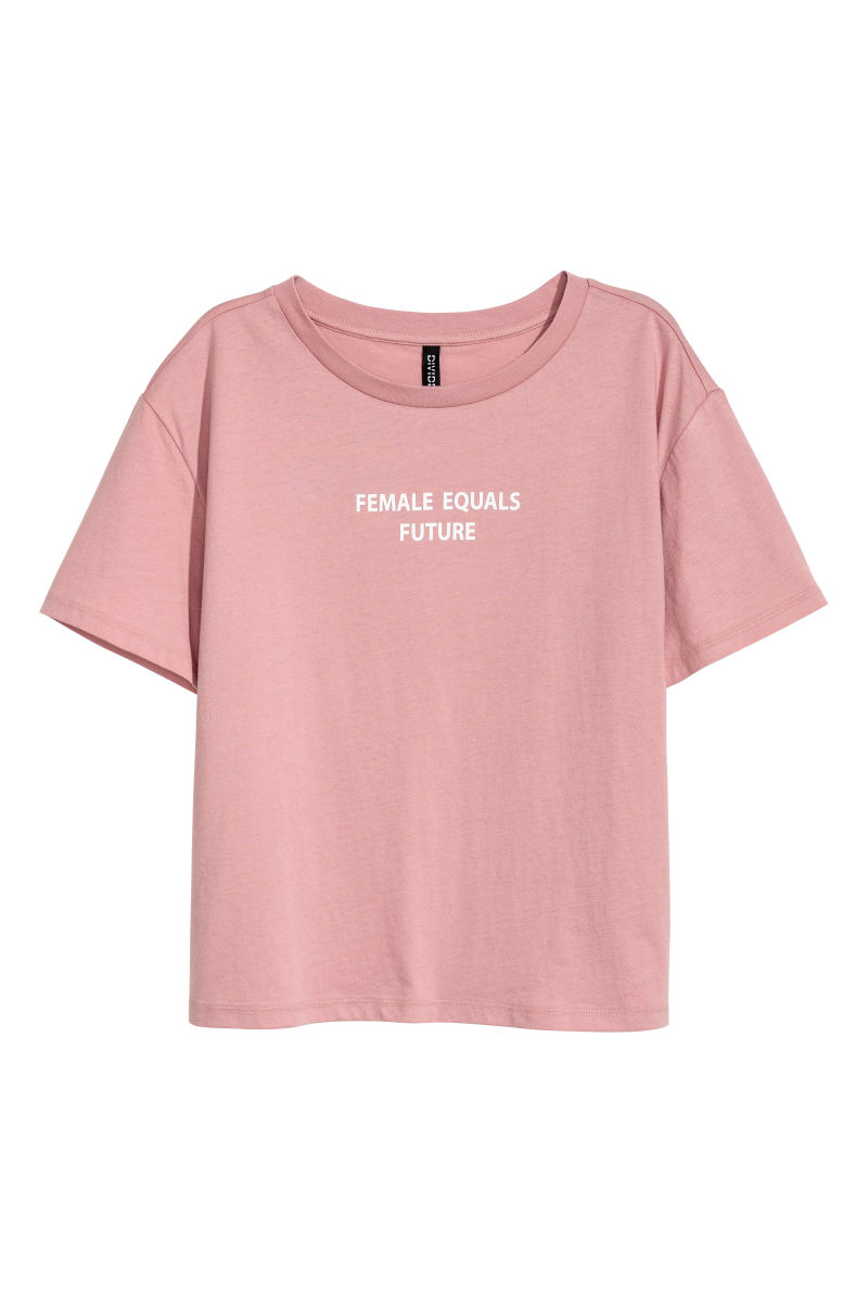 Slogan T-shirt from H&M