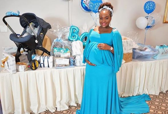 Kayise Ngqula baby shower