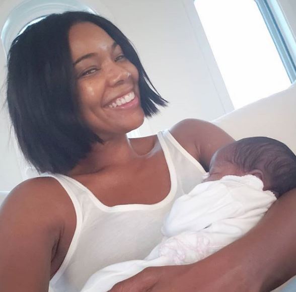 Gabrielle Union shares a first look at her daughter