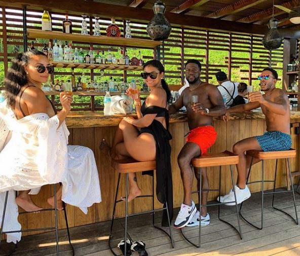 Kevin Hart and Ludacris live it up on vacay with their baes