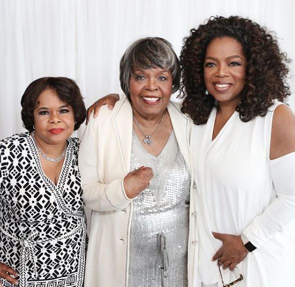 Oprah breaks her silence following her mother's death