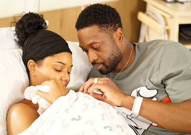 Gabrielle Union & Dwayne Wayde Welcome New Baby
