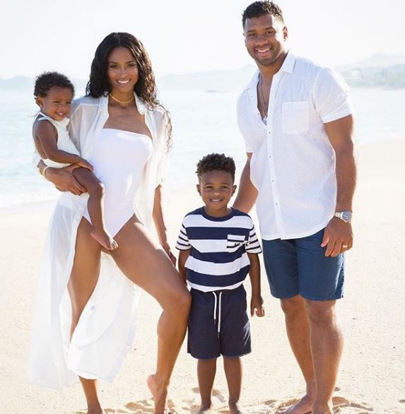 Russell Wilson dotes about his family