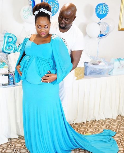 Kayise Ngqula shares snaps of her baby boy
