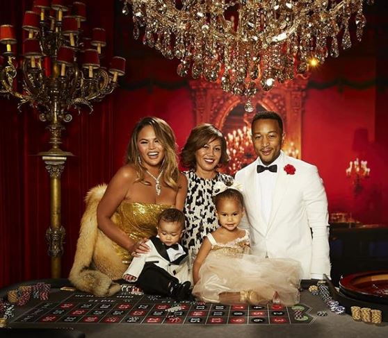 Inside John Legend's casino royale-themed birthday party