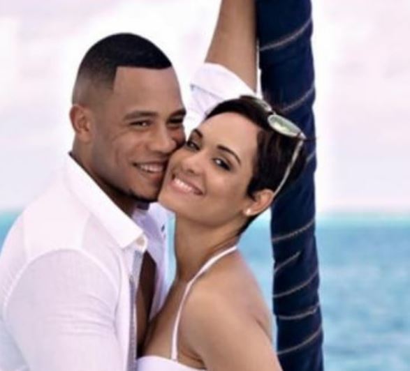 Grace and Trai Byers celebrate their third anniversary