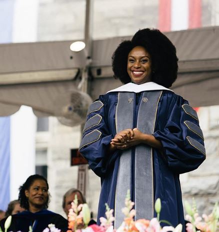 Chimamanda Ngozi-Adichie receives two Honorary Doctorates