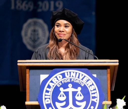 Regina Hall receives an Honorary Doctorate Degree