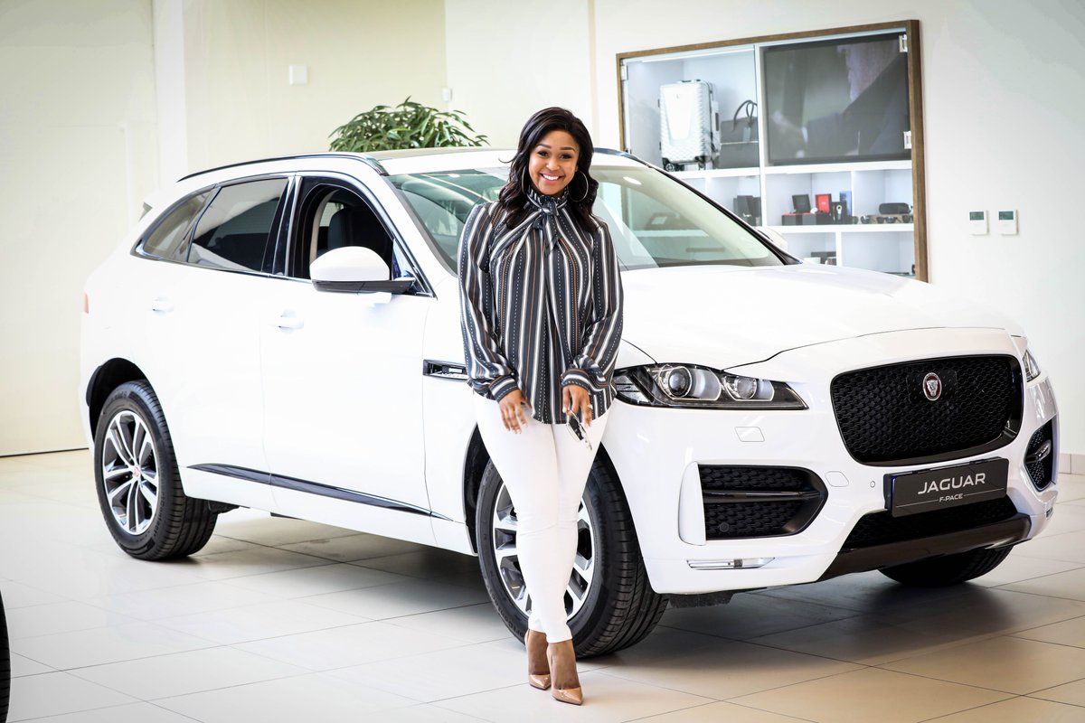 Minnie Dlamini Jones is the new Jaguar ambassador