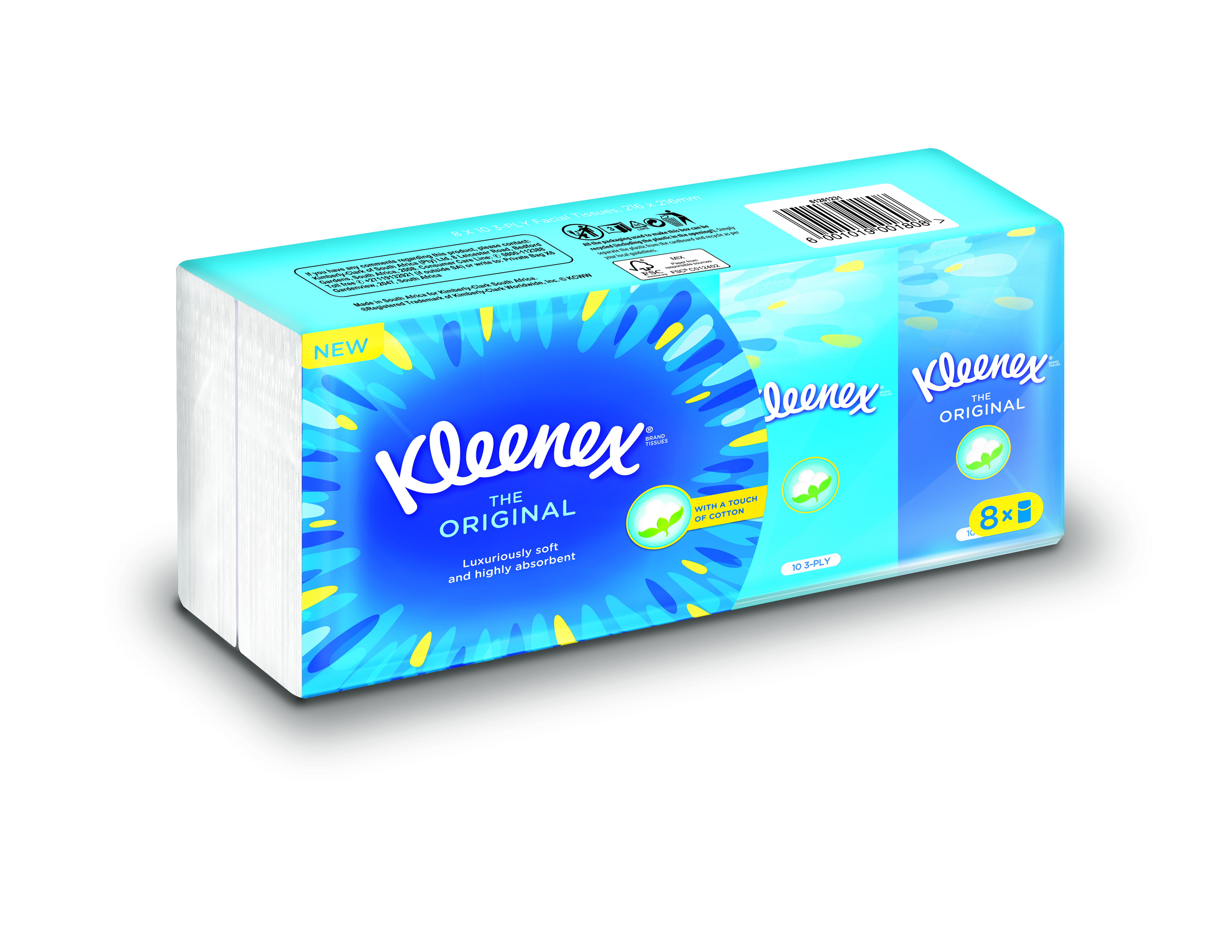 WIN 1 of 5 Kleenex® hampers valued at R1 400