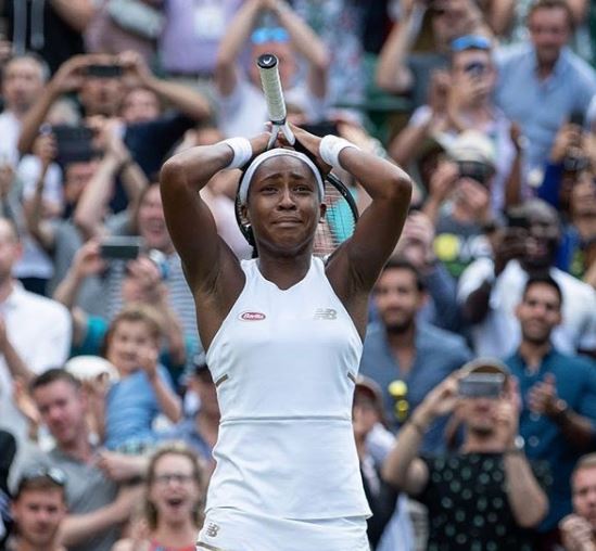 Cori Gauff beats Venus Williams and makes Wimbledon history