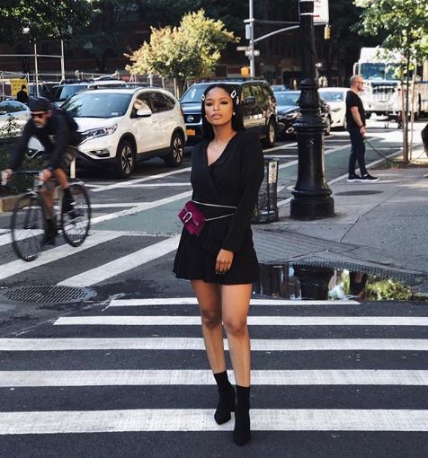 Ayanda Thabethe struts her style in New York