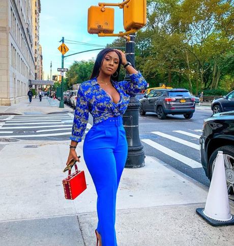 Boity is living it up in New York