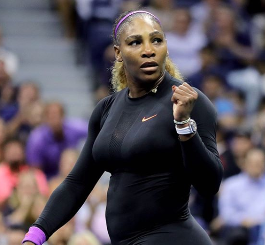 Serena Williams celebrates 100th US Open victory
