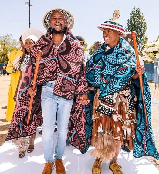 Somizi and Mohale's opulent traditional wedding