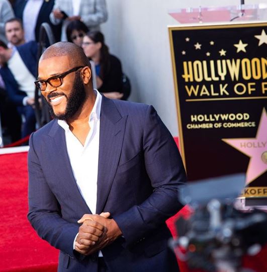 Tyler Perry receives Hollywood Walk of Fame star