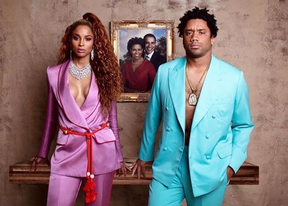 Ciara & Russell Wilson pay homage to Beyoncé & Jay Z
