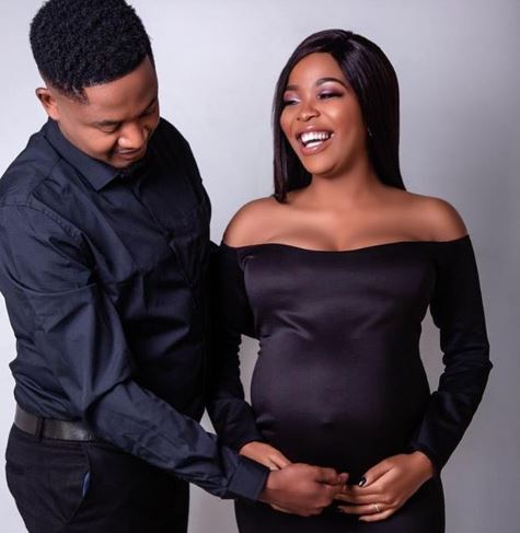 Mmatema Moremi and her husband welcome their baby boy