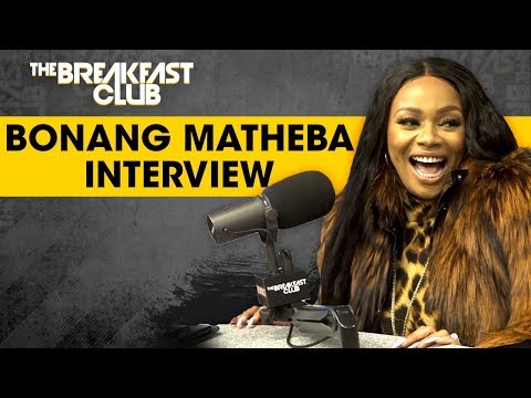 Bonang Matheba discusses her move to America