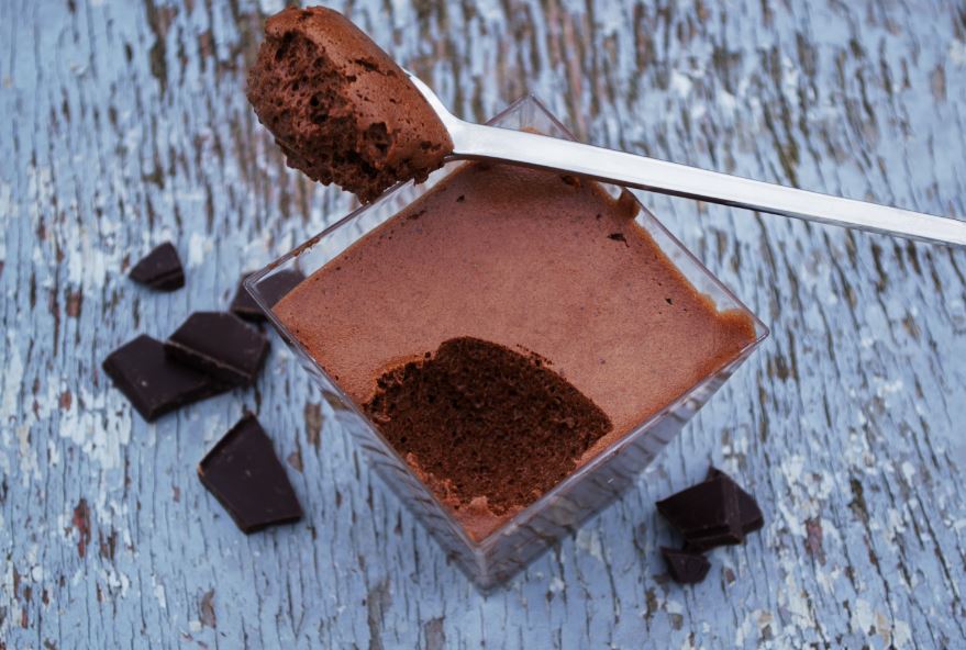 Sugar-free chocolate mousse