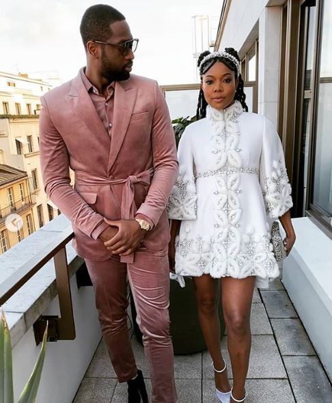 Gabrielle Union and Dwyane Wade strut their style in Paris