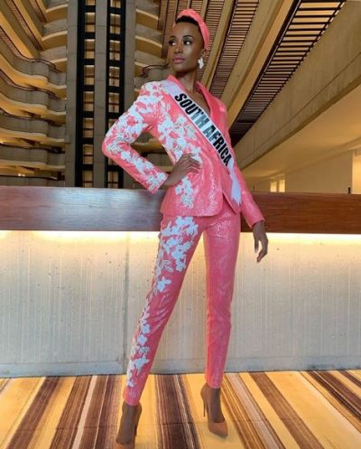 5 times Miss Universe suited up