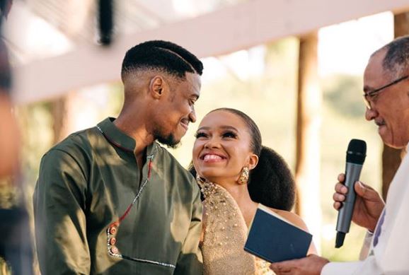 Dineo Langa and Solo reflect on their first year of marriage