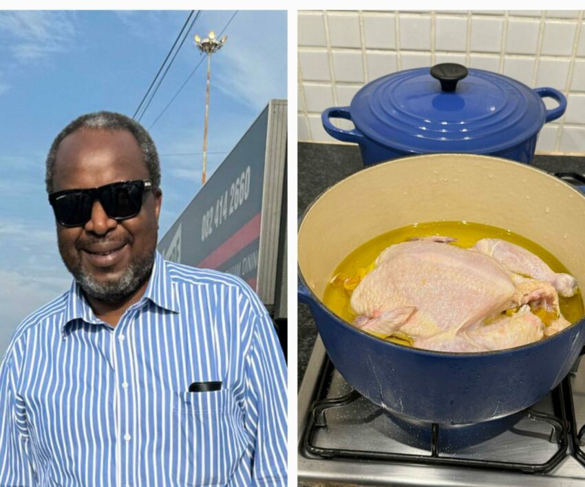Not drowning the children' - Tito Mboweni shows off latest chicken  concoction