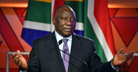 Ramaphosa congratulated Bafana Bafana.