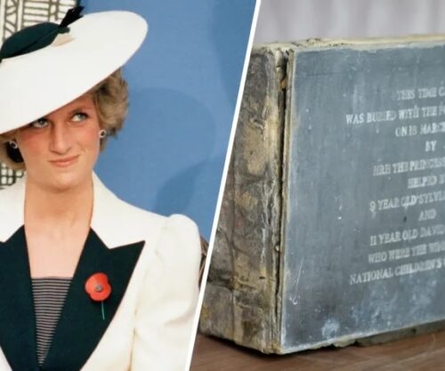 Princess Diana 1991 time capsule, Great Ormond Street Hospital London, Kylie Minogue Rhythm of Love album, Casio pocket TV 1990s, Blue Peter children competition, signed Princess Diana photo, Joburg ETC