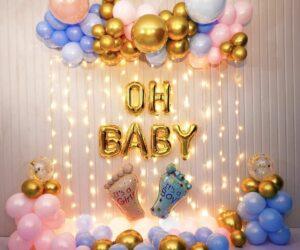 Expectant mother crying, cheque presentation at baby shower, friends gathered around, South Africa viral video, Bona Magazine