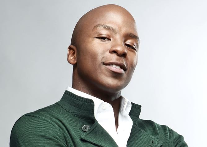 Kabelo Mabalane smiling South African Kwaito star, TKZee founding member, celebrating sobriety, spiritual journey, pastor faith leader, Bona Magazine