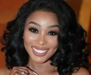 Khanyi Mbau showing new teeth, Khanyi Mbau Turkey dental transformation, celebrity smile makeover, Khanyi Mbau before and after teeth, South African makeover trend, Khanyi Mbau dental reveal, Bona Magazine
