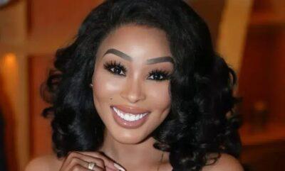Khanyi Mbau unveils new teeth