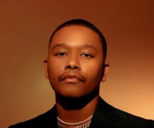 Langa Mavuso Therapy album cover, South African singer in reflective mood, Therapy (The Other Side) release poster, emotional healing songs, new album 2025, Bona Magazine