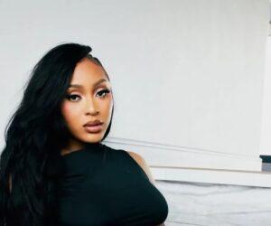 Nadia Nakai speaking to camera, revelation, cosmetic surgery confession, Beyond Bragga show, South African star, Bona Magazine