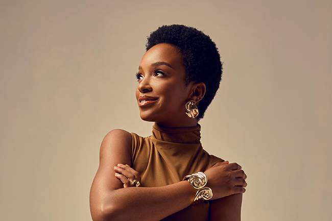 Nandi Madida nearly 40, viral selfie South Africa, ageing gracefully celebrity, Nandi Madida stunning beauty, fans in disbelief, Zakes Bantwini wife, Bona Magazine