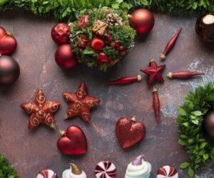 Mr Price Home Christmas display, Canal Walk festive décor, early holiday decorations SA, red white green ornaments, shoppers excited for Christmas, Bona Magazine