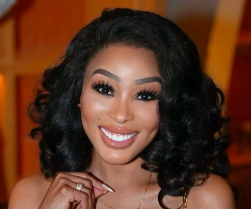 Khanyi Mbau Rolls-Royce Spectre, South African celebrity car spotting, luxury car South Africa, celebrity lifestyle, Bona Magazine