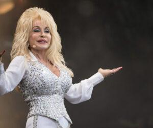 Dolly Parton in studio recording, Sizwe Dhlomo social media reaction, celebrity health update, fan support message, Bona Magazine