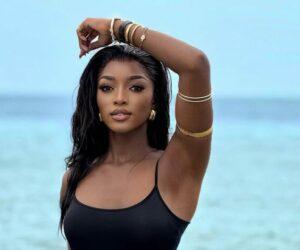 Luyanda Zuma on stage during Miss South Africa 2025, Miss South Africa finale reaction crowd, social media commentary Miss SA runner-up, Bona Magazine