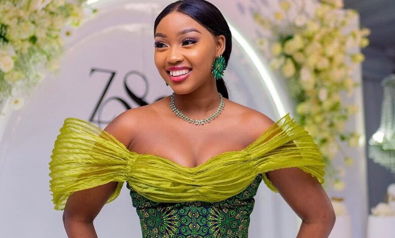 Nelisiwe Sibiya acting on set, South African actress expression, villain character portrayal, strong female actor, Bona Magazine